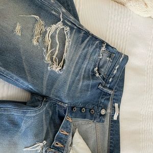 Moussy | Mid-Rise Boyfriend Straight Leg Jeans
Sz. 27